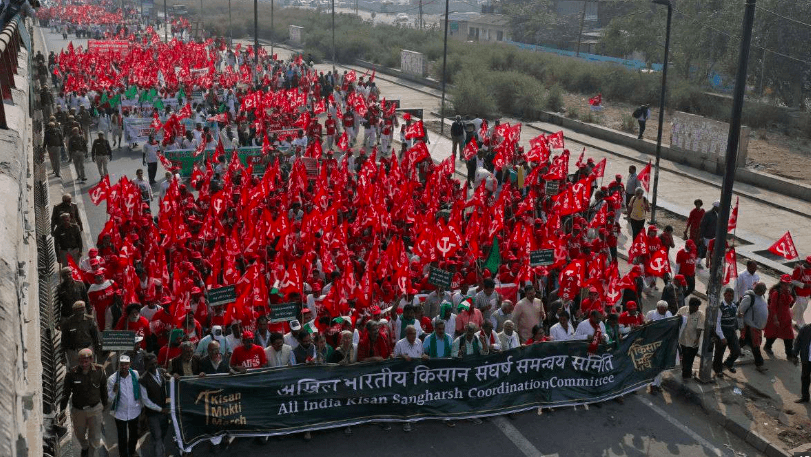 Farmers March on Delhi 