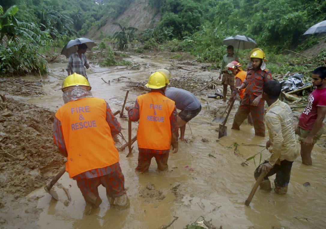 Dozens killed in Bangladesh landslides