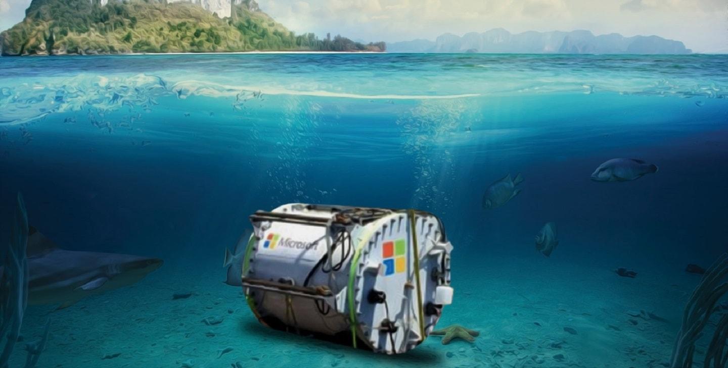 Microsoft goes Underwater